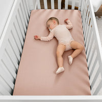 Drap contour en mousseline - Blush