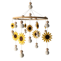 Mobile pour bébé | Petit tournesol
