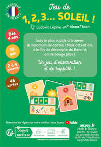 Jeu de 1, 2, 3... soleil ! : Attention ! On ne bouge plus