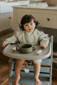 Les bavettes à manches longues en collaboration avec llesdeux - Tartine à l'avocat & banane