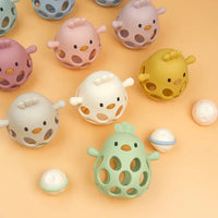 Jouet de Dentition en Silicone - Poussins