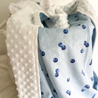 Doudou Minky & Minky dot - Bébé et enfant - Bleuets