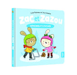 Zac et Zazou apprennent à patiner