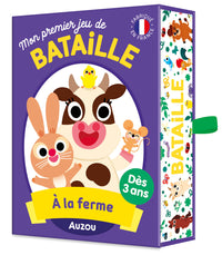 Jeux de cartes - Mon premier jeu de bataille - À la ferme