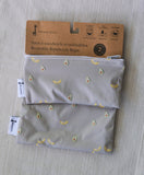 Ensemble de 2 sacs à collation et à sandwich réutilisables - Avocat