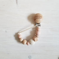 Attache-suce Bois - Bohème - blush