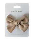 Boucle en lin - Brioche