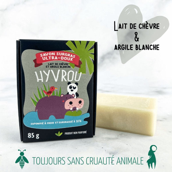 HYVROU – Lait de chèvre et argile blanche