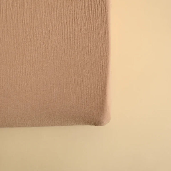 Housse pour matelas à langer - Caramel