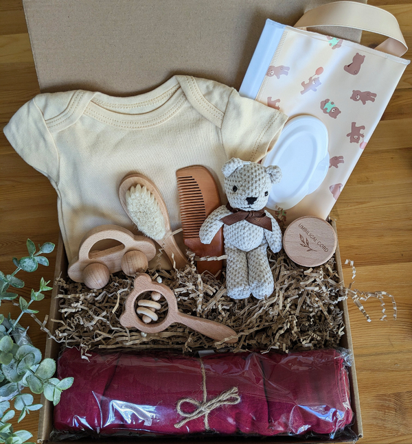 Coffret cadeau naissance - Ourson