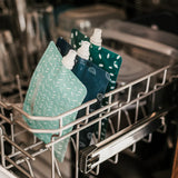 Pochettes Alimentaires Réutilisables BOHO (ensemble de 6) Sachets/Sacs Écologiques à compote, yogourt smoothie