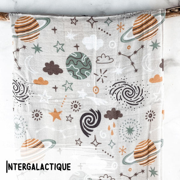 Intergalactique – Mousseline Bambou/Coton