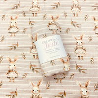 Mousseline Création Jade - bambou & coton - Madame Lapin