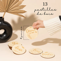 Pastilles de Bois Bébé – Étapes 1 à 12 Mois