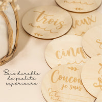 Pastilles de Bois Bébé – Étapes 1 à 12 Mois