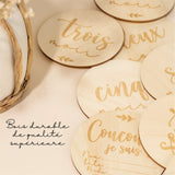 Pastilles de Bois Bébé – Étapes 1 à 12 Mois