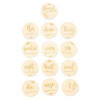 Pastilles de Bois Bébé – Étapes 1 à 12 Mois