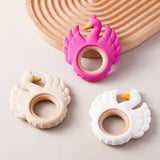 Petite Céleste - Jouet dentition silicone Oie