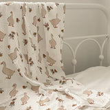 Mousseline Création Jade - bambou & coton - Petites oies