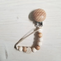 Attache-suce Bois - Amour éternel - Ivoire