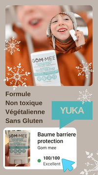 Baume Protecteur Froid, Vent, Eczéma, Peau Sensible Hypoallergénique Bébé Enfant 10g | GOMMEE