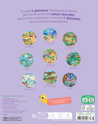 Cherche et trouve des tout-petits - les bébés animaux