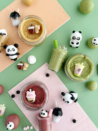 Ensemble de pâte à modeler KidDough – Thème bubble tea 🧋