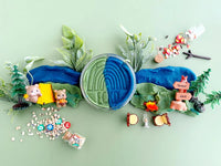 Ensemble de pâte à modeler KidDough – Thème camping