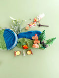 Ensemble de pâte à modeler KidDough – Thème camping