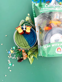 Ensemble de pâte à modeler KidDough – Thème camping