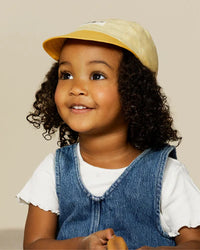 Casquette en lin - Duo jaune