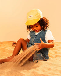 Casquette en lin - Duo jaune