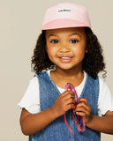 Casquette en lin - Duo rose