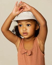 Casquette en lin - Écru