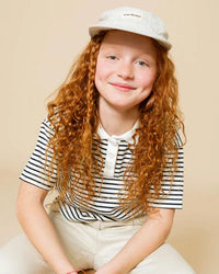 Casquette en lin - Écru