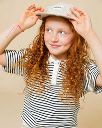 Casquette en lin - Écru