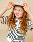 Casquette en lin - Écru