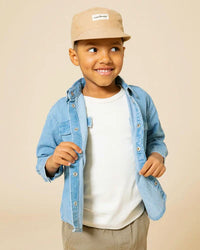 Casquette en lin - Sable