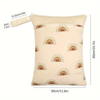 Sac à Linge Humide et Sec - Soleil boho