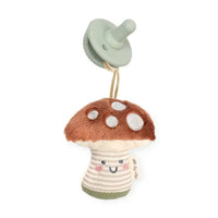 Peluche et sucette sweetie PAL - Champignon et suce sauge - Itzy Ritzy