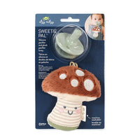 Peluche et sucette sweetie PAL - Champignon et suce sauge - Itzy Ritzy