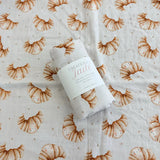 Mousseline Création Jade - bambou & coton - Croissants