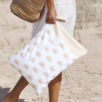 Sac à Linge Humide et Sec - Soleil blanc