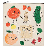 Lot de 2 sacs à collation Funny Food