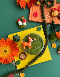 Ensemble de pâte à modeler KidDough – Thème animaux de la forêt 🦊🌲