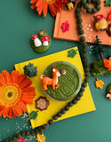 Ensemble de pâte à modeler KidDough – Thème animaux de la forêt 🦊🌲