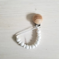 Attache-suce Bois - La moderne - Blanc