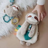 Peluche avec jouet de dentition en silicone - Paresseux - Itzy Ritzy