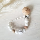 Attache-suce Bois - Pur blanc