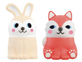 Le bain de petit renard